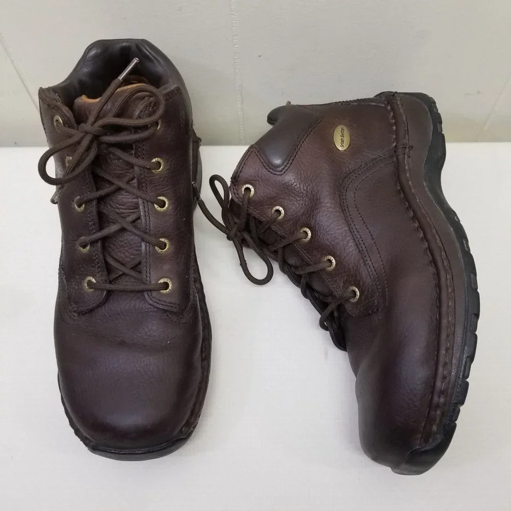 Irish Setter VOYAGER Brown Ankle Boots 3852 Leather‎ 8.5EE Work Outdoors